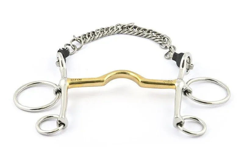 Meilleure Vente Mors Pelham Jump'In droit passage de langue - 125 mm