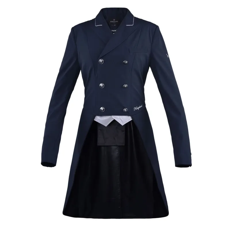 Frac de dressage Kingsland Classic Softshell Donatella femme - 34 - Marine Commander Vite