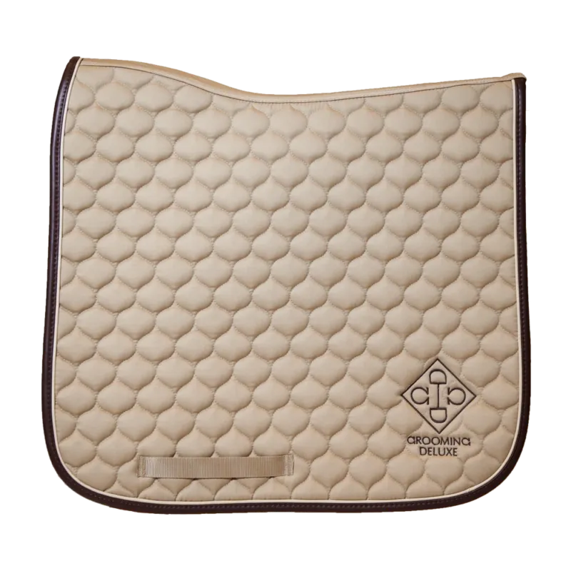 Tapis grooming deluxe dressage Kentucky - Cheval - Beige Prix Bas