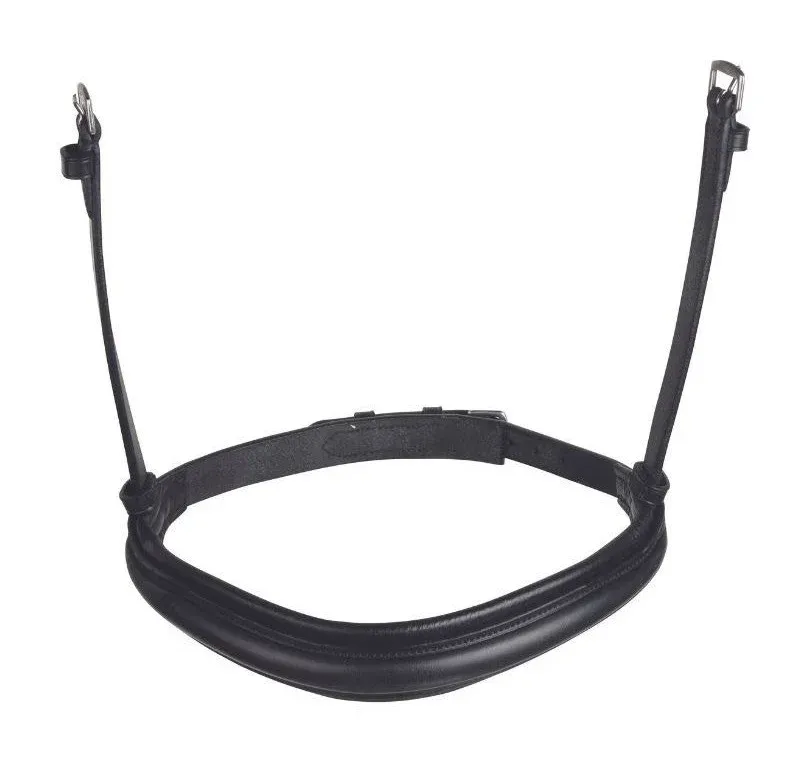 Authentique Muserolle Collegiate Mono Crown - Cheval - Noir