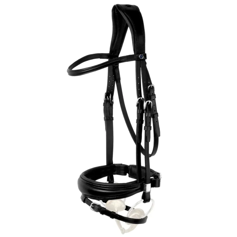 Bridon Stbben Switch avec Slide&Lock - Cheval - Noir / noir Produit De Marque
