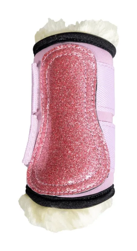 Promotion Gutres Turnout Kentucky mouton Vegan paillettes de licorne - Shetland - Vieux rose