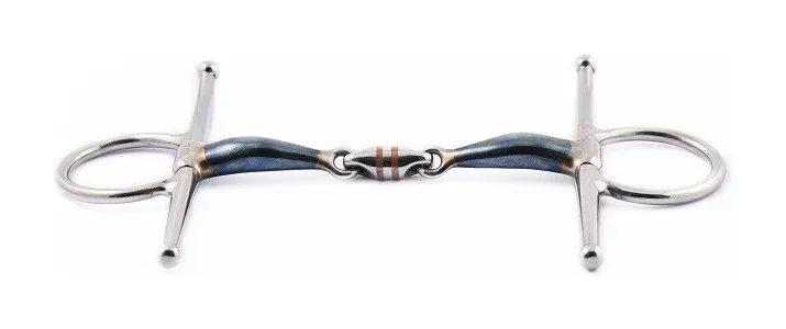 Offre Du Jour Mors Jump'In blue steel aiguilles double brisure - 125 mm