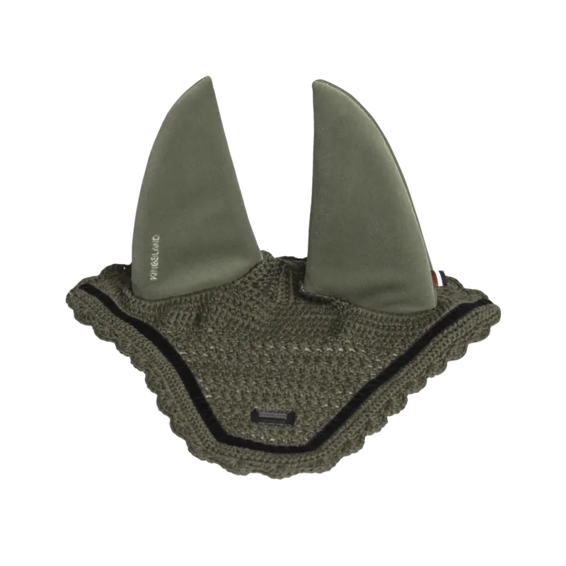 Offre Limite Bonnet anti-mouches en velours Kingsland KLVigga - Cob - Verts coloptres