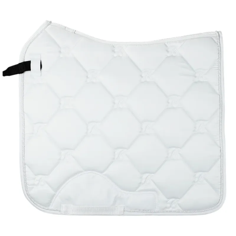 Rduction Tapis de selle Dressage Bates - Poney - Blanc