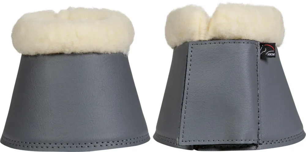Cloches Comfort avec rembourrage HKM - XL - Noir Offre Exclusive