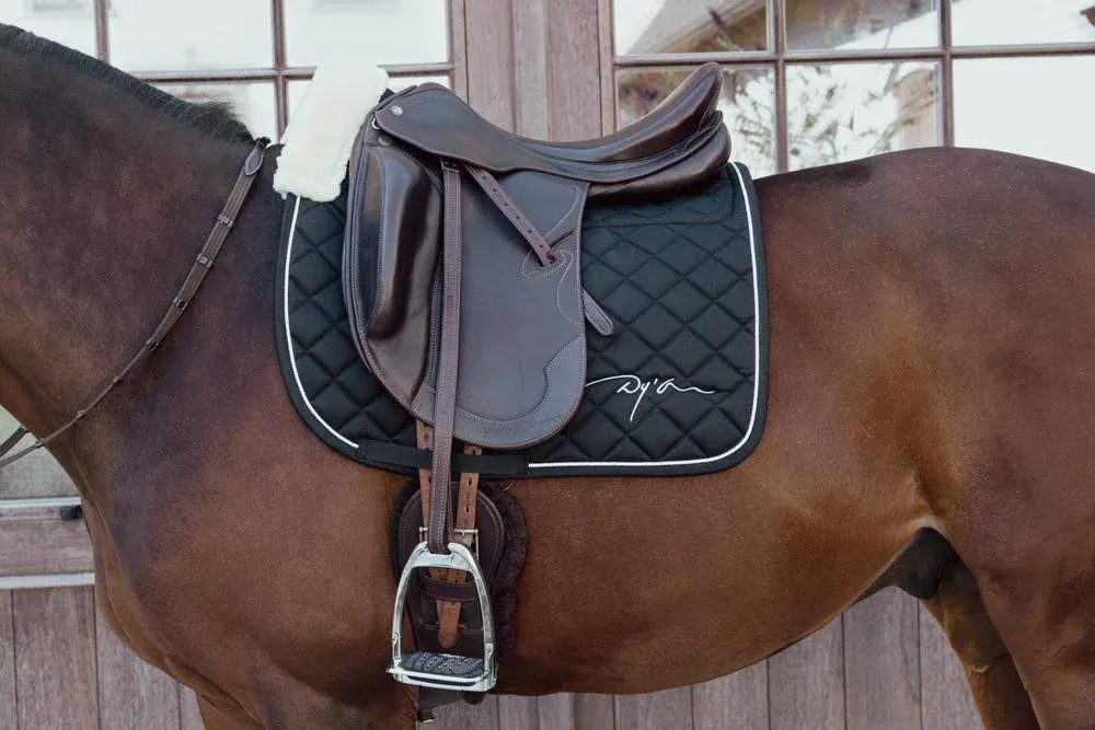 Tapis Skin Friendly Dressage Dy'on - Cheval - Noir Remise