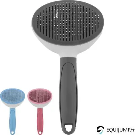 Brosse De Toilettage "Autonet" Hippotonic - ROSE Offre Spciale