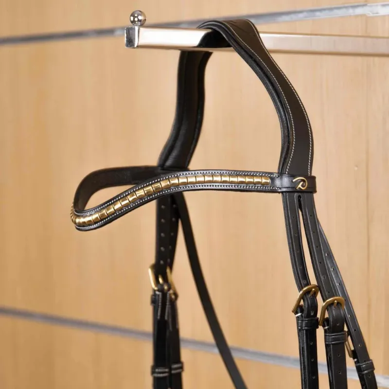 Frontal V Clincher Laiton D Collection by Dy'on - Grand cheval - Noir Retour Gratuit