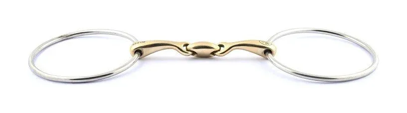 Mors 2 anneaux 110 mm Jump'In fin double brisure - 135 mm Promotion Saisonnire