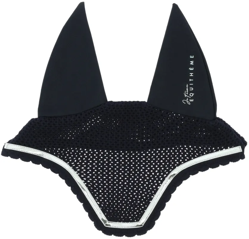 Rduction Bonnet chasse mouche Je t'aime Equithme Mirror - Cheval - Bleu