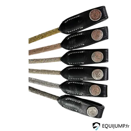 Frontal Flags and Cup Sparkle 2.0 - LIGHT GOLD - CHEVAL/FULL - NOIR Jusqu puisement Des Stocks