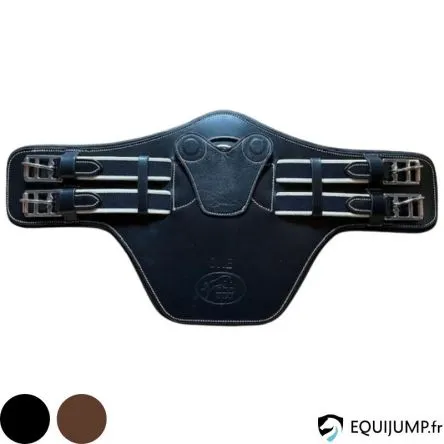 Sangle Bavette Courte Elastique Safety One Jump In - NOISETTE - 60CM Meilleur Prix