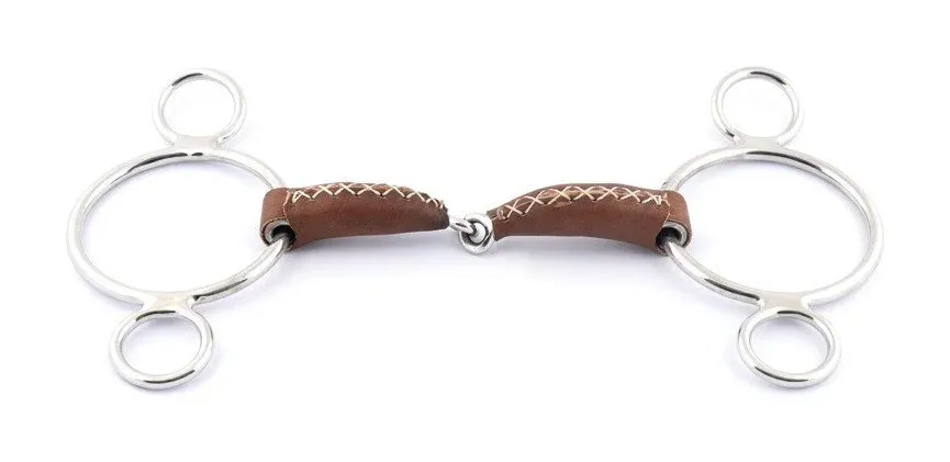 Prix Choc Mors Pessoa Jump'In recouvert de cuir - 125 mm