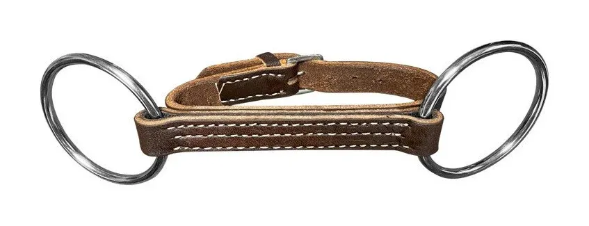 Prix Rduit Mors Jump'In en cuir droit - 135 mm