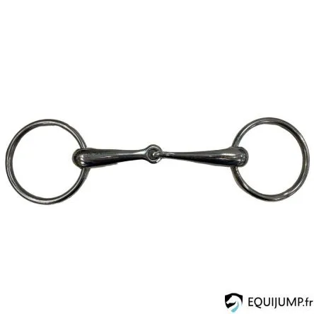 Mors Simple Gros Canon 19mm Proconfort - 125MM - INOX - 19MM Meilleur Prix