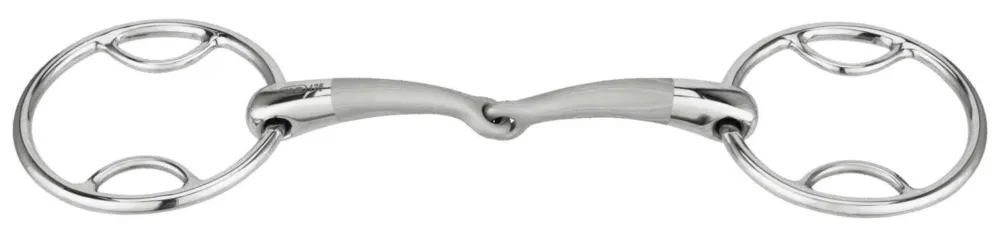 Mors 2 anneaux Sprenger Satinox passes bris - 125 mm Achetez Aujourdhui