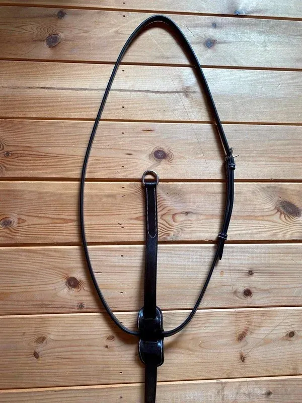 Collier de martingale Jump'In amovible - Cheval - Noir Haute Qualit