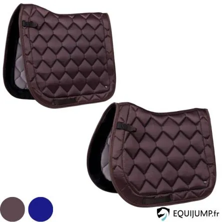 Top Vente Tapis de Selle Classy Qhp - BRUN - OBSTACLE
