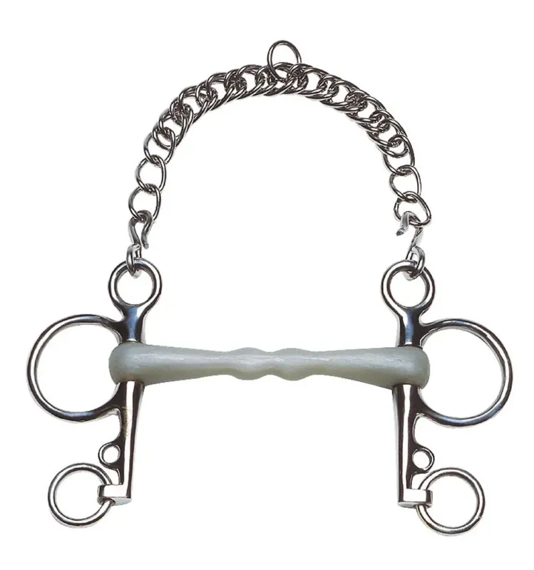 Populaire Mors Pelham Feeling droit flexi - 135 mm