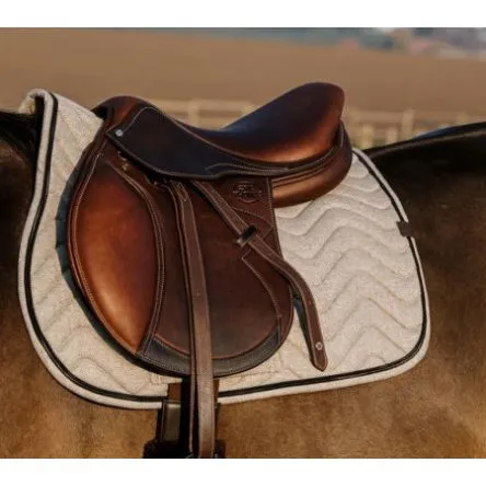 Acheter Direct Tapis De Selle Chevron Gris Cheval#