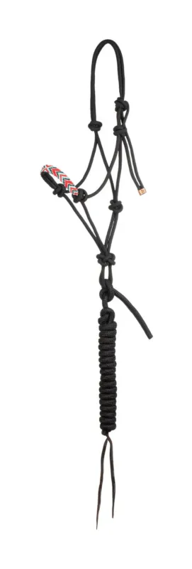 Livraison Express Licol en corde avec perles Pool's - Noir