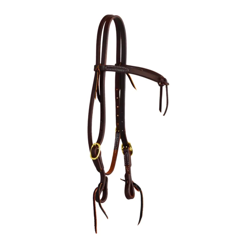 Ttire avec bandeau nud Futurity de 5/8" Platinum Pro - Huile fonc Dernier Modle