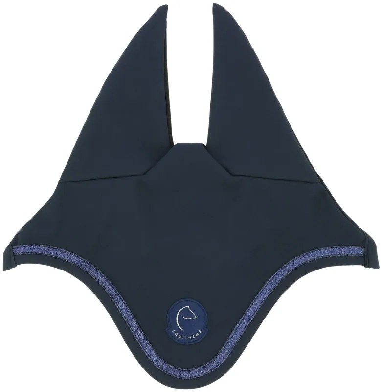 Bonnet chasse mouche Je t&rsquo;aime Equithme Origine – Cheval – Bleu marine Nouveaut