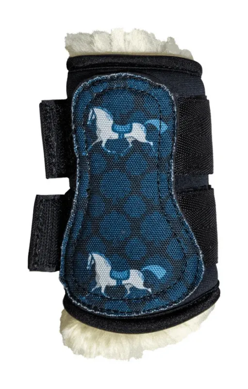 Achetez Aujourdhui Gutres Kentucky mouton Vegan motif cheval noir - Shetland - Noir