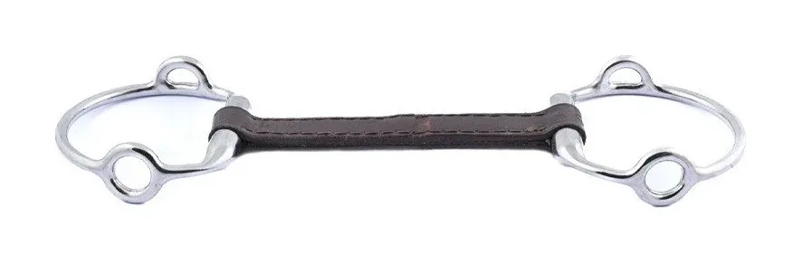 Meilleure Vente Mors releveur Jump'In en cuir droit - 135 mm