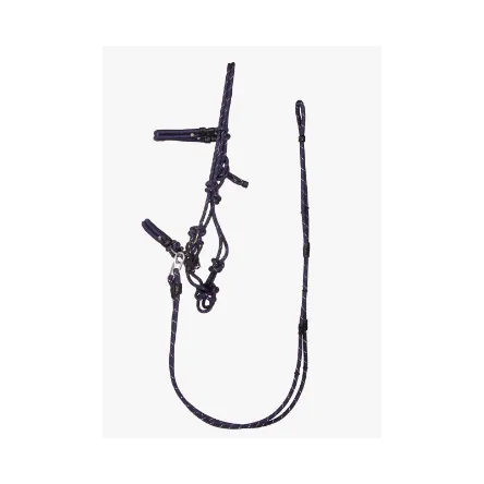 Livraison Gratuite Licol Corde + Rnes Multifonctionnel Marine QHP - COB/PUR-SANG