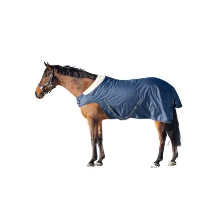 Satisfait Ou Rembours Couverture de marcheur 200g Epaules Dcoupes QHP - MARINE - 130CM