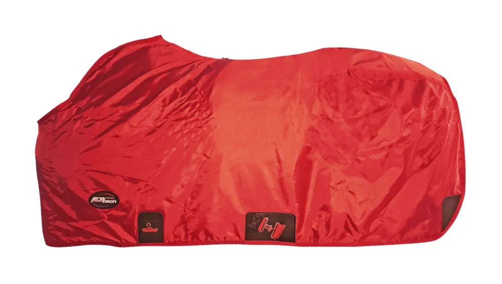 Vente Flash Couverture d'Extrieur Western Midland Pro-Tech 210D - 130 cm - Rouge
