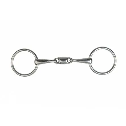 Expdi Aujourdhui Mors De Bride 2 Anneaux Metalab - 135MM - INOX - 14MM