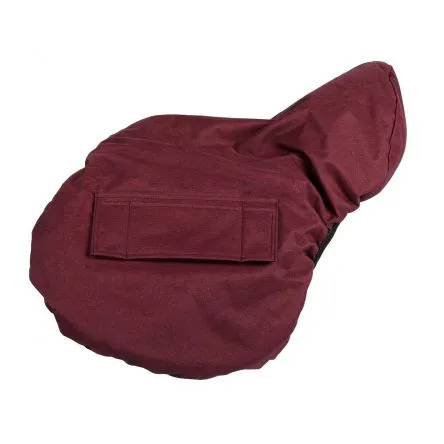 Authentique Couvre Selle QHP Bordeaux#