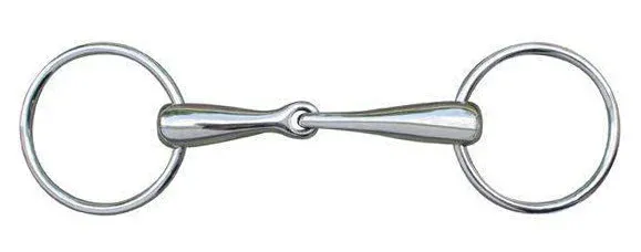 Prix Choc Mors 16 mm en inox massif HKM - 115 mm - Couleur indicative