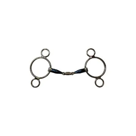 Mors Blue Steel Pessoa Double Brisure Jump'In - 125MM - BLUE STEEL - 16MM Haute Qualit