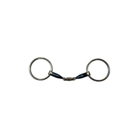 Mors Blue Steel Double Brisure Jump'in - 135MM - BLUE STEEL - 16MM Paiement Scuris