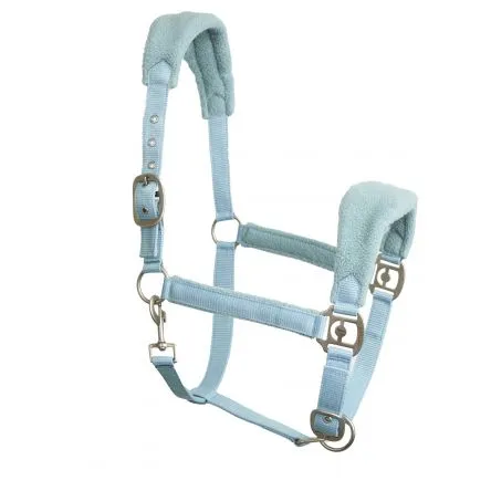 Licol Velours Geneva Bleu Horze - PONEY Solde