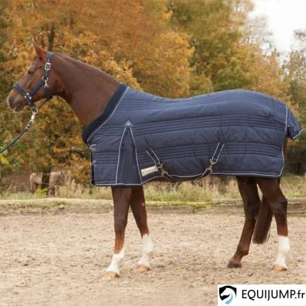 Couverture d'Ecurie Comfort 300g Waldhausen - MARINE - 125CM Dernire Chance