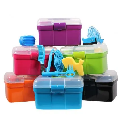 Livraison Express Coffre De Pansage Poney Power QHP - ICE GREEN