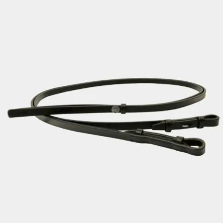 Seulement Aujourdhui Renes de Bride Cuir 13 mm Antares Noir – COB/PUR-SANG