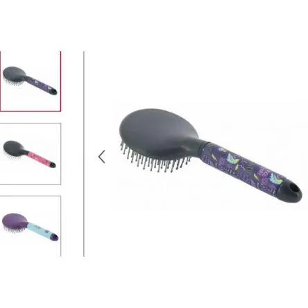 Solde Brosse crins Hippo-Tonic Soft Pgase - BLEU CIEL
