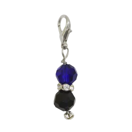 Livraison Gratuite Lucky Charm Noir/Bleu Fonc l'unit#