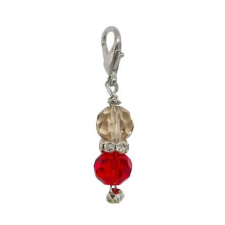 Haute Qualit Lucky Charm Rouge/Brun Clair l'unit#