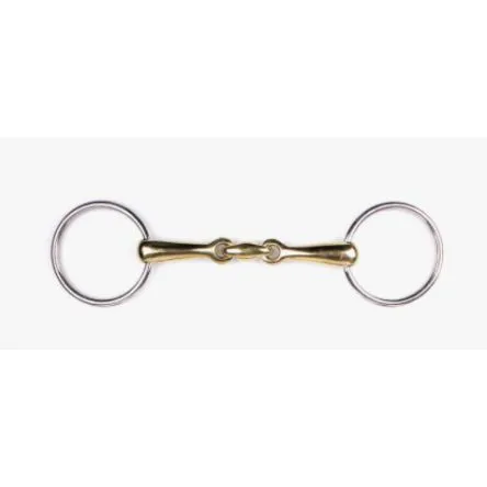Mors 2 anneaux Double Brisure Maillechort QHP - 115MM Commander Maintenant