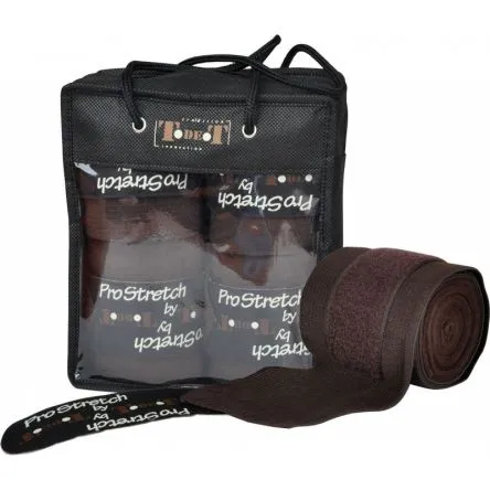 Acheter Direct Bandes De Travail Pro Strech TdeT Par 4 - NOIR