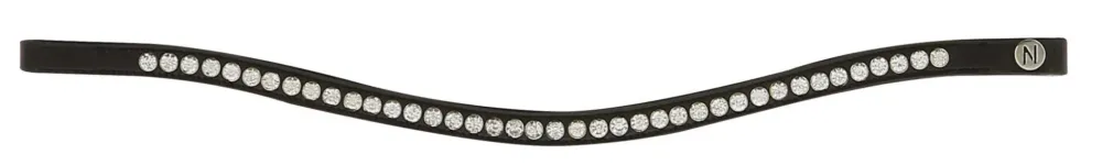 Soldes Frontal Norton Pro Strass - Cheval - Noir / transparenet