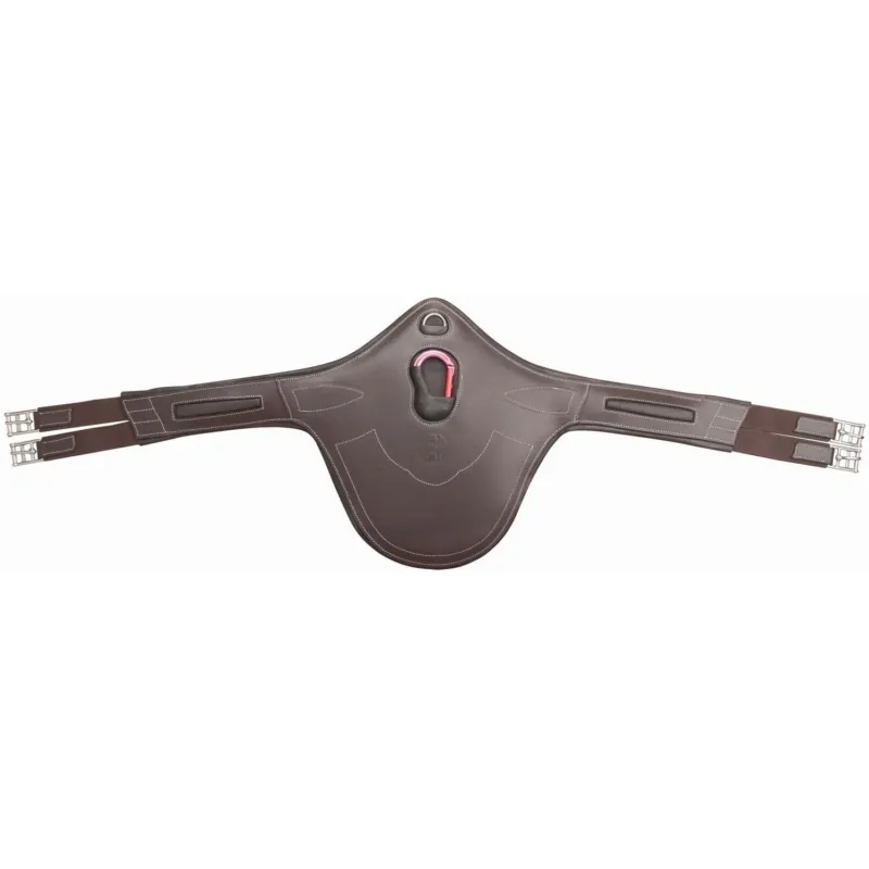 Sangle Bavette Cuir Graine T de T - 145 cm - Tabac Commande En Gros