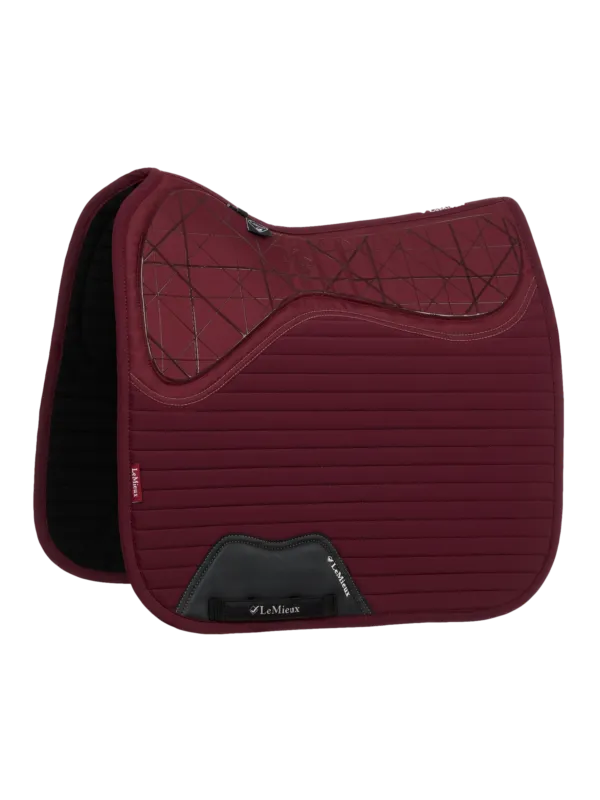 Petit Prix Tapis LeMieux dressage softshell antidrapant - Bordeaux